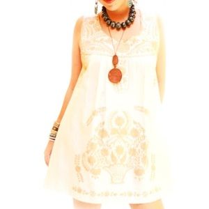 Mexican Dress Embroidered Handmade Aida Coronado